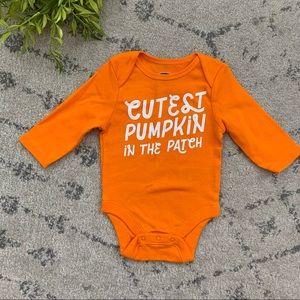 Cutest Pumpkin Halloween Bodysuit